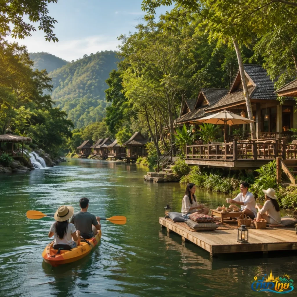 ที่พักกาญจนบุรี มีกิจกรรม