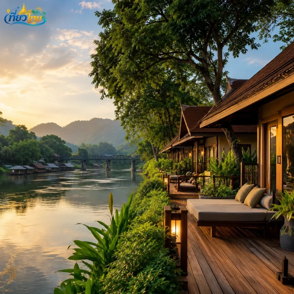 ที่พัก กาญจนบุรี ริม น้ํา